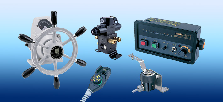電子Hydraulic steering systemUES/Dial remote control systemED-12製品群